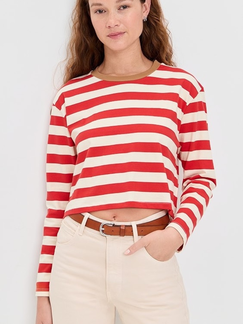 NWT- State & Lake ‘Cricket Striped Tee’ XS